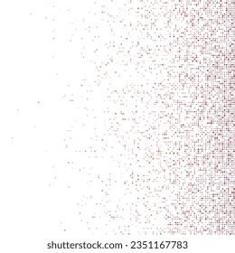 Amazing geometric matrix background in red and grey colors. Astonishing square vector illustration.