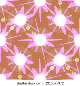 Amazing glamorous magian abstract object glow splash background seamless.