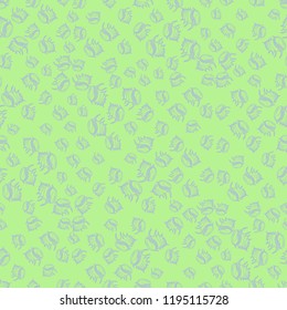 Amazing glamorous magic animal background nature shell multicolored seamless summer sea.