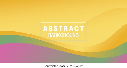 Amazing gradation color wave pattern background. Template for design of banner, greeting card, flyer, web, presentation, social media.