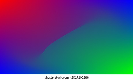 Amazing Gradient with Abstract RGB Background. Red, Blue and Green Color. You can use this for your content like as promotion, streaming, advertisement, gaming, presentation, layout, banner and more.