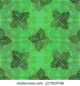 Amazing gradient multicolor abstract background pattern seamless.