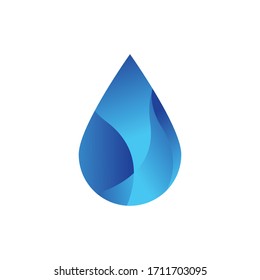 Amazing Gradient Water Drop Icon