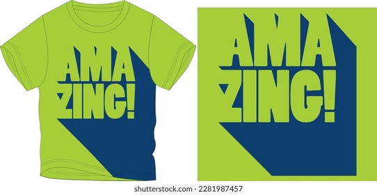 amazing graphic design vector illustration