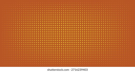 Increíble efecto espiral de semitono. Abstractas círculos punteados de colores. Puntos de forma redonda. Fondo punteado espiral, icono. Elemento de diseño de Vector editable