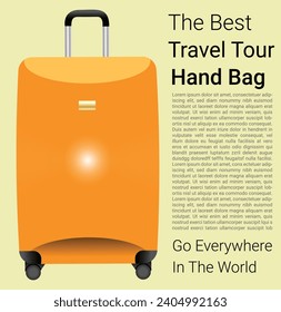 Amazing hand bag vector design