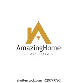 Amazing Home Logo Vector Template