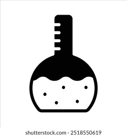 An amazing icon of flask in modern style, ready to use vector, laboratory flask