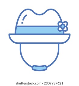 Un icono asombroso de aquello en estilo editable aislado en fondo blanco
