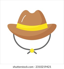 An amazing icon of hat in editable style isolated on white background