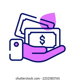 Un increíble icono de pago fácil de usar y descargar