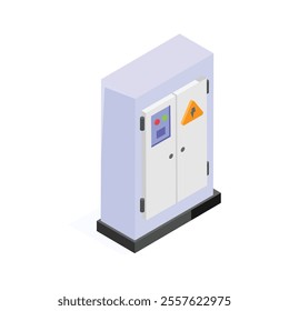 An amazing icon of power distribution control panel for managing electrical systems