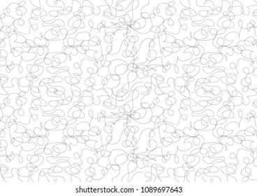 Amazing isolated, curved multi lines background texture.
