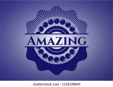 Amazing with jean texture