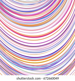 Amazing linear thread, abstract white vector background template backdrop space design for posters, flyers, covers, presentations, business cards. Vector Illustration