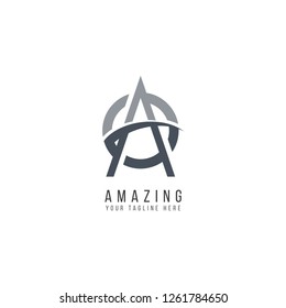 Amazing Logo Vector Template Design Illustration