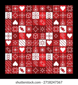 Incrível fundo de padrão de amor. Valentine Symbol Pattern. papel de embrulho sem costura. design de textura conceito de celebração.