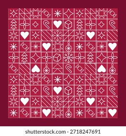 Incrível fundo de padrão de amor. Valentine Symbol Pattern. papel de embrulho sem costura. design de textura conceito de celebração.