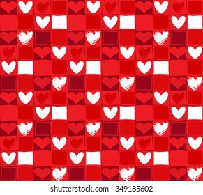 amazing love pattern background. - vector