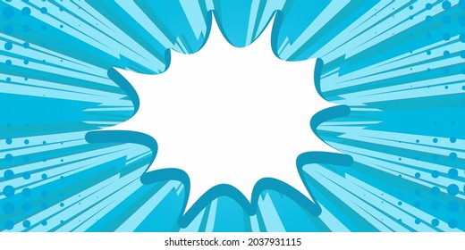 Amazing magic comic text speech bubble. Colored pop art style sound effect. Halftone vector illustration banner. Vintage comics book poster