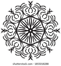 Amazing Mandala art pattern background