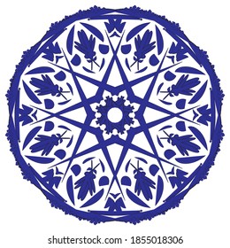 Amazing Mandala art pattern background
