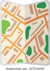 an amazing map document illustration concept modern 