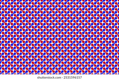 Amazing Metaballs Seamless Pattern Vector Design

