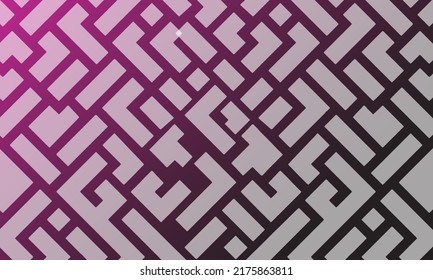 Amazing modern geometric pattern background vector
