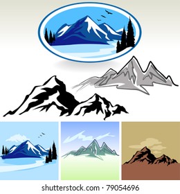 Amazing Mountain And Hills SYMBOLS