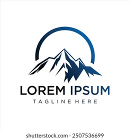 Amazing mountain logo design inspiration Premium