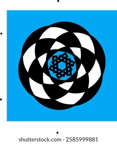 amazing multi-circle design model art