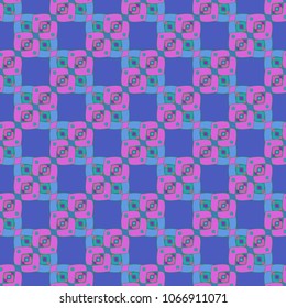 Amazing new abstract colorful seamless cube background.