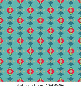 Amazing new abstract colorful seamless cube background.