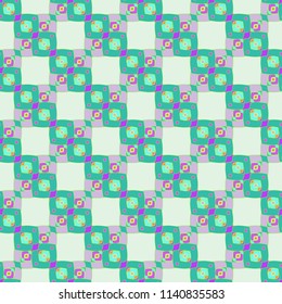 Amazing new abstract colorful seamless cube background.