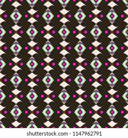 Amazing new abstract colorful seamless cube background.