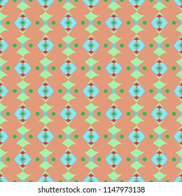 Amazing new abstract colorful seamless cube background.