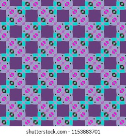 Amazing new abstract colorful seamless cube background.