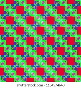 Amazing new abstract colorful seamless cube background.