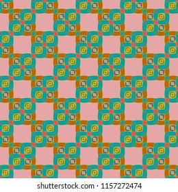 Amazing new abstract colorful seamless cube background.