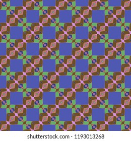 Amazing new abstract colorful seamless cube background.