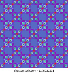 Amazing new abstract colorful seamless cube background.