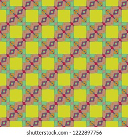 Amazing new abstract colorful seamless cube background.