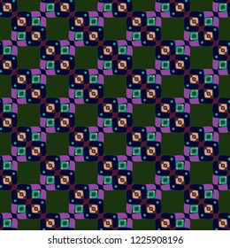 Amazing new abstract colorful seamless cube background.