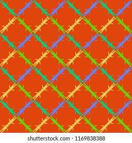 Amazing new background people multicolored seamless for design.
