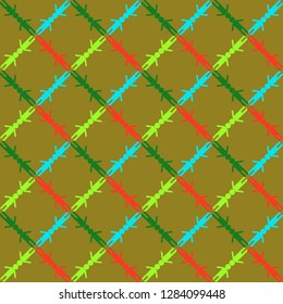 Amazing new background people multicolored seamless for design.