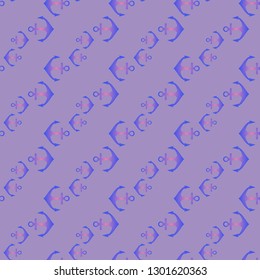 Amazing new multicolored sea charming fairy anchor background seamless.