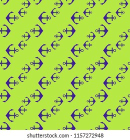 Amazing new multicolored sea glamorous magic anchor background seamless.
