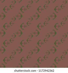 Amazing new multicolored sea lovely magian anchor background seamless.