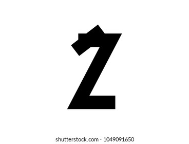 Amazing number font design. This is “2”.